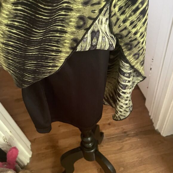 Kenzie NEW Midi Maxi Dress Sz S Tassel Ties Keyhole Halter Sleeveless Lined Ikat - Picture 12 of 12